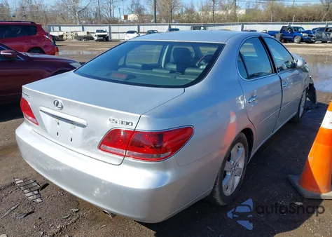 2005 Lexus Es 330 из США, поврежденный, VIN JTHBA30G755062184